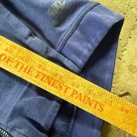 Blue Nike Tech Fleece Hoodie Sweatshirt - Picture 8 of 8